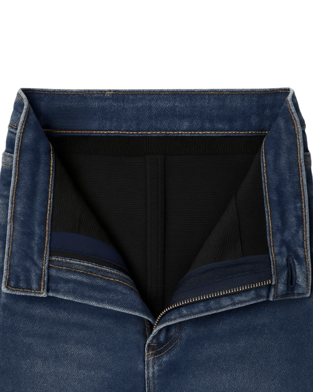 Pantalon Gainant Taille Haute à Jambes Évasées