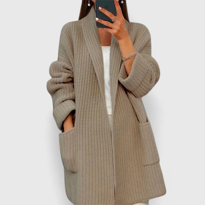 Cardigan Long Chic en Maille Douce