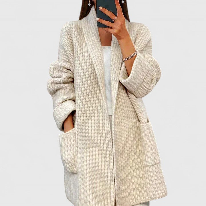 Cardigan Long Chic en Maille Douce