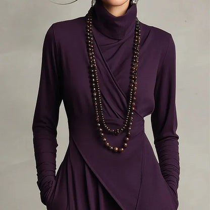 Drapé Moderne – Élégance Fluide et Raffinée