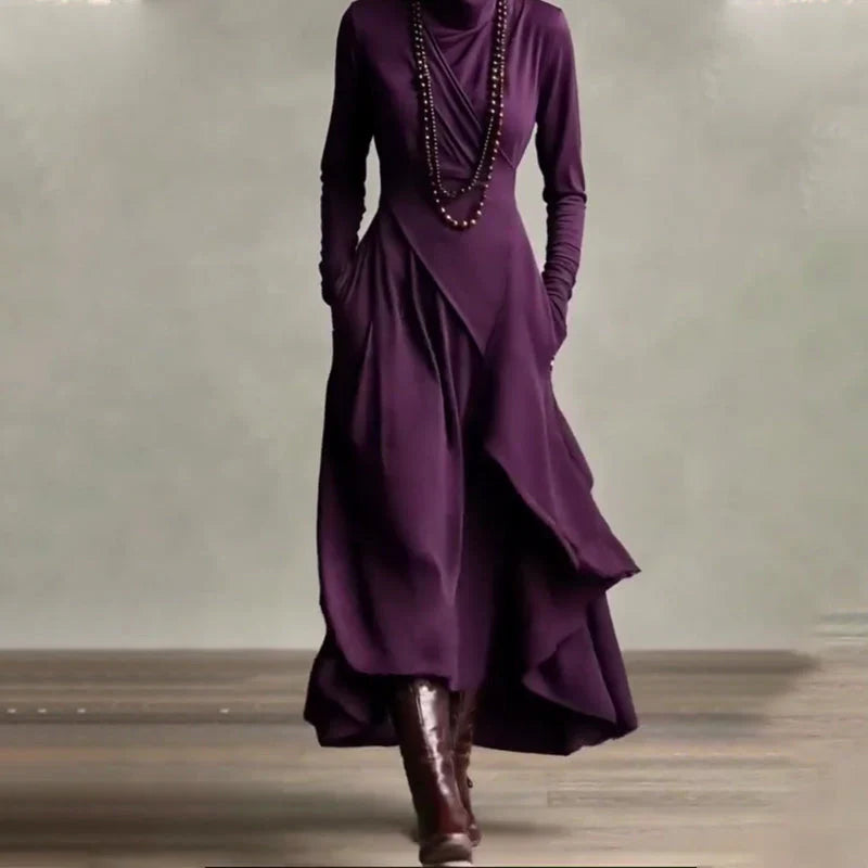 Drapé Moderne – Élégance Fluide et Raffinée