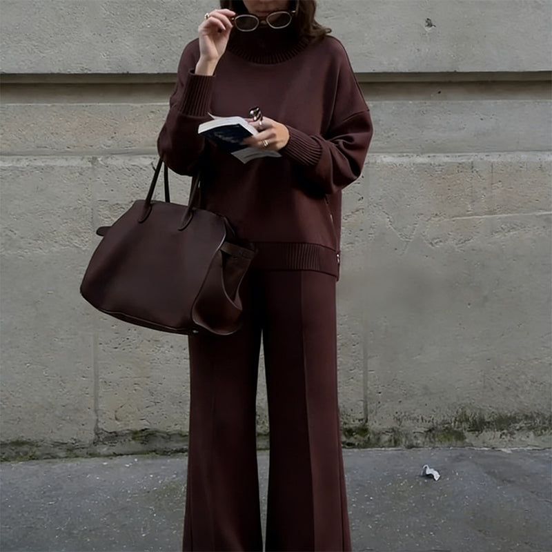 Ensemble Deux Pièces Premium aux Détails Élégants et au Confort Ultime