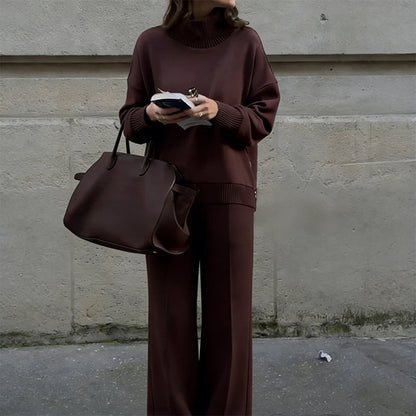 Ensemble Deux Pièces Premium aux Détails Élégants et au Confort Ultime